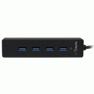 StarTech Hub USB 3.0 portable à  4 ports avec cble intégré_1