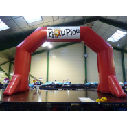 Arche gonflable publicitaire avec stabilisateurs - 6x4m Ø1M - Délimitation départs et arrivées événements sportifs_1