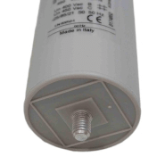 Condensateur moteur permanent 100uF 450V à fils - pour moteurs monophasés jusqu'à 4kW_1