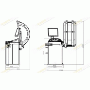 Équilibreuse de roue automatique_1