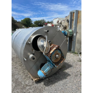 Cuve inox 5 000 litres avec agitation et veste d'occasion - référence : c8265_1