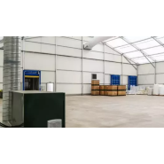 Hangar industriel à louer, avec toiture cintrée ou deux pentes - Largeur de 5 à 30m et hauteur latérale de 4 à 12 m_1