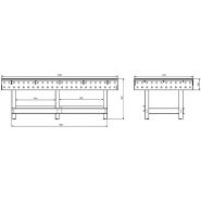 Profi 2900 - table de soudure - scott europe - longueur : 2920 mm_1