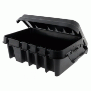 Boîtier de raccordement étanche IP55 - Noir - Dimensions compactes 9 cm - Pour prolongateur, multiprise et programmateur_1