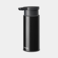 Distributeur de savon Brabantia Profile Matt Black - 200 ml - Anti-goutte - Base antidérapante_1