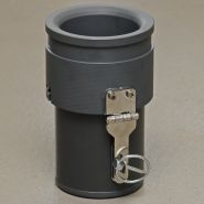 Filet collecteur pour méduses - diamètre 150 cm - longueur 580 cm - maille 500 µm avec flacon collecteur_1