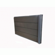 Kit extension complet pour clôture composite - 1,50 ML x 1,80 H - 3 coloris - Gris anthracite - Hauteur 180 cm - Longueur 150 cm_1