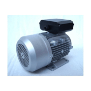 Moteur électrique monophasé 220V 2.2kW - 1500tr/min - Bride B34 - Trous taraudés à pattes - ALMO CML100A4B14_1