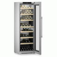 Cave à vin professionnelle multizones Inox - Porte vitrée - 155 bouteilles | Liebherr - WPsd 5252 Vinidor_1
