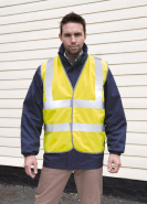 Gilet de sécurité High Viz Motorway - Réf: R201X - EN ISO 20471 catégorie 2 - Fluorescent Yellow/Orange_1