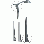 Lampadaire urbain confluence / led / en acier galvanisé thermolaqué_2