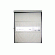 Porte rapide PRAR - souple à enroulement en plastique pour usage intérieur - 4000x4000 mm - autoréparation et haute résistance_1