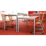 Table polyvalente rectangulaire hauteur fixe ou réglable en hauteur So Granada_1