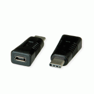 Value adaptateur usb 2.0, type c - microb , m/f, otg_1