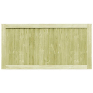 Vidaxl portillons de jardin 2 pcs bois de pin imprégné 300x75 cm 45338_1