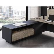 Bureau de direction droit ou en L avec storage ELITE - Ref : 174158_1