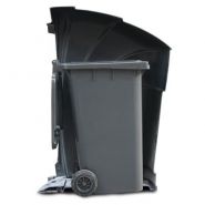 Nexus - poubelle publique Glasdon - 360 litres - robuste et contemporain_1