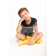 T-shirt marin col rond Bio enfant - Réf: K3035 - 100% coton biologique - Marque: Kariban_1