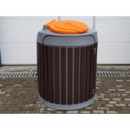 Semi bin - borne d'apport volontaire - elkoplast - volume pour bacs de 240 l_1