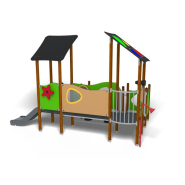 Structure multi-jeux pour enfants 3 à 5 ans - UniMini Hornavan 8098217 - Hags_1