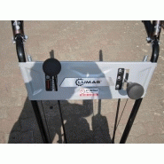 Nettoyeuse thermique LUMAG KM800 avec démarrage électrique