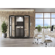 Cabine acoustique Plus grand, Plus polyvalent, Plus collaboratif - Domus L_1