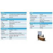 DCL20-K - Boucles magnétiques pour malentendants - Amplificateur de boucle - 92 x 52 x 18 mm - Opus Technologies_1