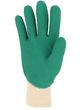Gants de manutention en latex crêpé 3/4 - Support coton cousu - Poignet tricot - Dos aéré_1