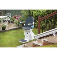 Monte escalier extérieur droit 1000 résistant aux intempéries