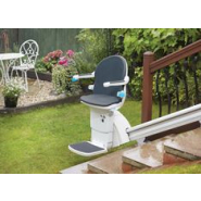 Monte escalier extérieur droit 1000 résistante aux intempéries