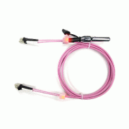 SaCon Câble FO duplex 50/125µm OM4, LC/LC, violet, 7,5 m_1