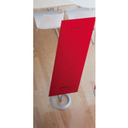 Totem acoustique MISTIGRI Simple Face - Référence 8044 FR207 - 1 panneau L 44 x H 159 cm sur base métal_1