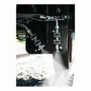 Nettoyeur de rails avec buses réglables à 1000 bar