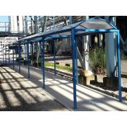 Abri piéton largeur 2,5 métres