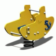 Jeu à ressort PMR bateau - gamme Nautilus BAT01PE - Crea Équipements_1