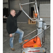 Nacelle automotrice ESCAMOVE 40 Picking - Hauteur de travail 3.96m - Charge 150kg_1