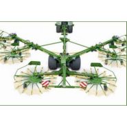 Swadro 2000 Krone offrant des rendements d'andainage jusqu'à 20 hectares par heure