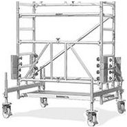 Échafaudage roulant aluminium - Kero - léger & solide - hauteurs de travail_1