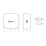 Gateway WiFi - Passerelle connectée pour gestion à distance - WiFi 2.4G - Réf : 00078934 - INTELOCK_1