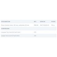 Pince à border - Jouanel Industrie - PBD100 - 100 mm, profondeur 60 mm - poids 910 g_1