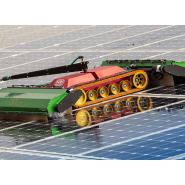 Robot professionnel nettoyeur de panneaux photovoltaïques et verrières - Robot Opti+5_1
