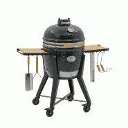 Barbecue Kamado Monolith TWO.66 noir avec chariot | Planet Outdoor_1