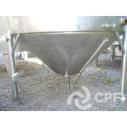 Cuve Pierre Guerin 4000 L - Double paroi - Non agitée/Non isolée - 1971 - Réf. CUV007_1