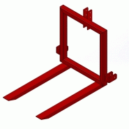 Fourche pallet au élévateur avec fourches fixes tecnoagri srl_1