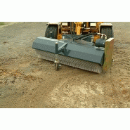 Brosse de nettoyage rotative RM 2x4/RM 4x4 - Knikmops Rollmops - largeur 1 m et rotation bidirectionnelle_1