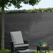 Nature brise-vue de jardin pe 1,5 x 5 m anthracite 428528_1