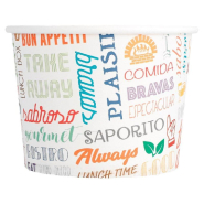 Pot en carton Parole 500ml Ø11x8,2cm - par 500_1