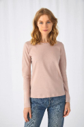 T-shirt manches longues femme - 100% coton pré-rétréci - Réf: CGTW06T_1