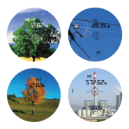 Télémètre laser destiné aux mesures de distance jusqu'à 2200m, avec une précision de +/- 30cm, de hauteur - XR1800C_1