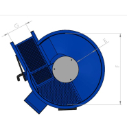 Machine de tribofinition RT 200 - Cuve en acier revêtue de plastique avec séchage sans tache et soufflerie d'air chaud_1